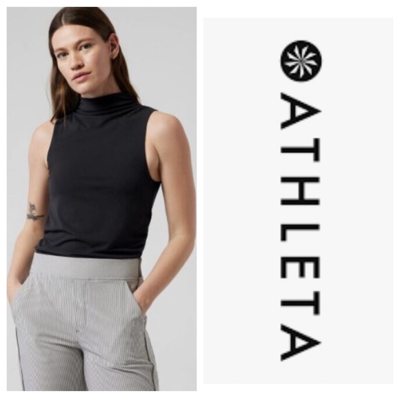 Athleta Tops - Athleta Essence Mock Neck Tank